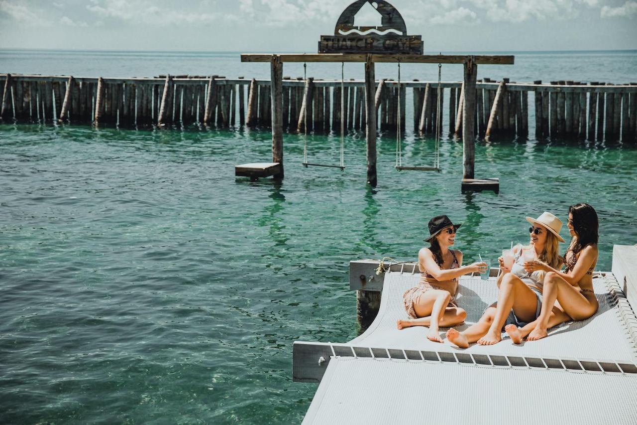 Thatch Caye Resort A Muy'Ono Resort Хопкинс Экстерьер фото